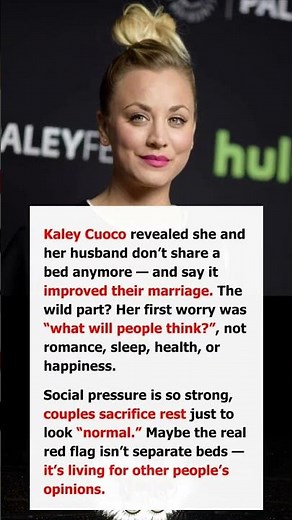 The Relationship Taboo Kaley Cuoco Just Normalized