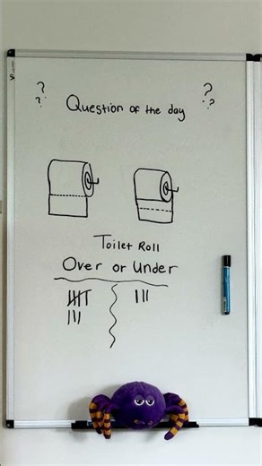 Toilet Roll: OVER or UNDER? 🧻