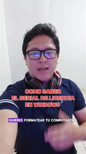 Cómo saber la Licencia de Windows de mi PC #PC #laptop #windows #Microsoft #tecnologia #Informatica #hardware #software #tips #tutorial | Aldo Del Valle - Tecnomaniacos