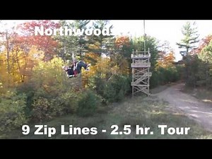 Canopy Tours | Zipline Tours | Northwoods Zipline Adventures WI