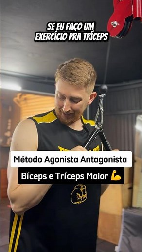 Método Biset para Bíceps e Tríceps!