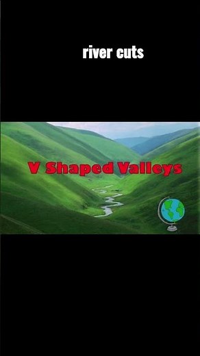 v shaped valley