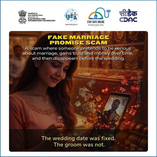 Fake Marriage Promise Scam | Love Trap Explained 💔 #scamshabd