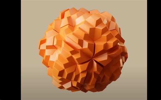 Cinema 4D 动画中 Mograph MoExtrude Effector 的强大功能使用技巧