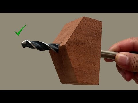 This Grinding Method Will Blow Your Mind! Drill Anything Easily In 1 Minute.
