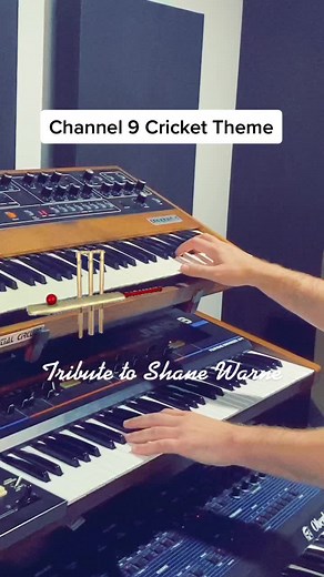 Shane Warne Tribute: Channel 9 Cricket Theme Remix