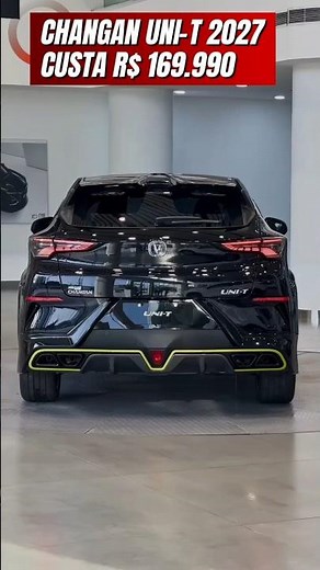 Changan UNI-T 2027 of 180 hp and costs R$ 169,000