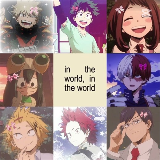 I love mha 😭♥️ #mha #bakugo #deku #kirishima #denki #uraka #tenya #froppy #todoroki #allmight