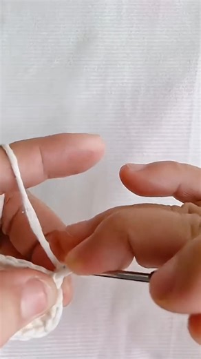 Standing double crochet (invisible start)" Explanation: Works just like a regular double crochet (dc) but doesn't leave a visible chain at the start. Technique: Yarn over (like a normal dc). Insert hook into stitch and complete the dc as usual. Pull the starting tail to tighten and eliminate the gap. Used for seamless rounds/rows where you want to avoid a ch-3 gap. Alternative names you might see: "chainless starting dc" or "no-chain dc start." ===================================================