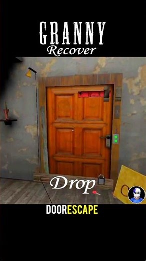 Granny 1 Recover Door Escape 😱 #shorts #granny #gaming #gameplay