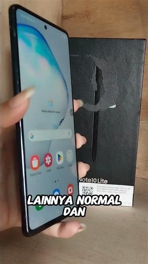 📱 Samsung Galaxy Note 10 Lite 4G Aura Black 8GB / 128GB | NFCMinus S Pen | Unit + Dus✨