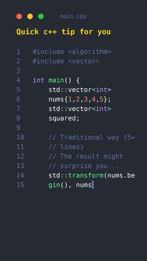 The c++ feature I use daily 🚀 #coding #viral #c++tutorial