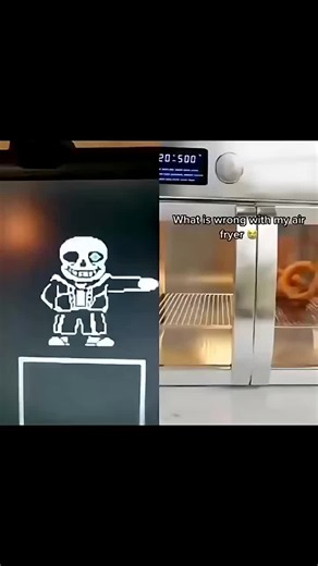whats wrong whit my air fryer #undertale #tobyfox #sans#fyp #meme