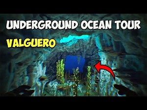 Valguero UNDERGROUND SEA Entrance Location & Tour in ARK Survival Ascended