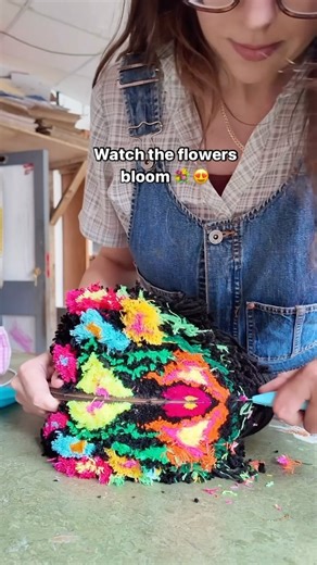 42K views · 533 reactions | It just had to be done… Floral Meadow Pom...