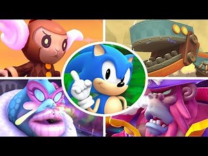 Super Monkey Ball Banana Blitz HD - Sonic vs All Bosses