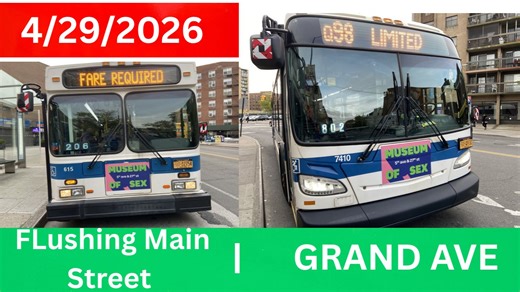 I Took the Q26 Newfyer C40LF Bus & Q98 XD40 NewFlyer MTABUS