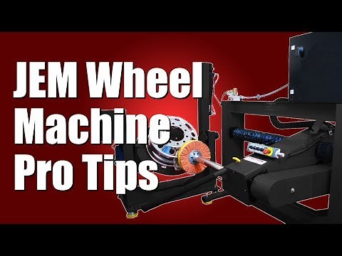 Wheel polish machine : JEM wheel polishing machine