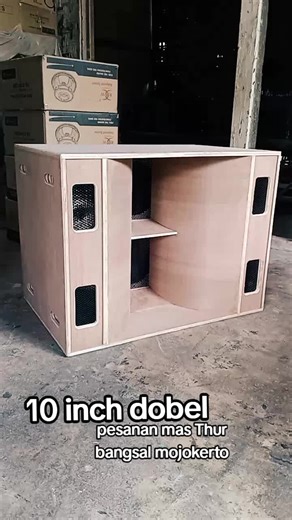 Gajahan 10 Inch Dobel: Pembuatan dan Cek Sound Box