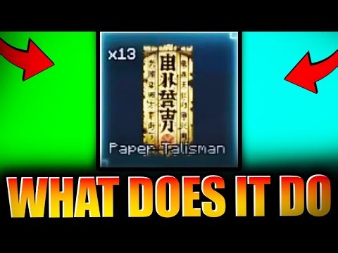 What is The Purpose of Paper Talisman? - Jujutsu infinite