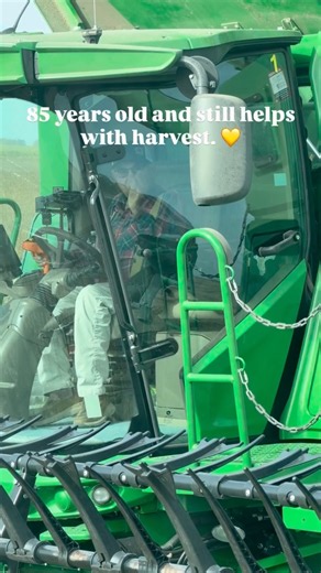 AGE IS JUST A NUMBER! ❤ #farming #farmmachinery #rurallife #farmer
