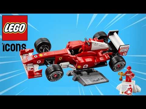 LEGO Ferrari F2004 Build and Review (Set 11375)