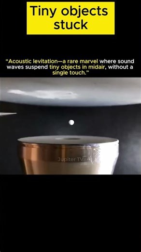 “Sound Waves Make Objects Float — Acoustic Levitation!”