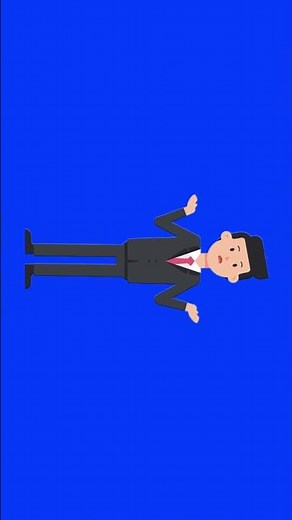 Confused businessman green screen animation for editing and content creation. #greenscreen #shorts