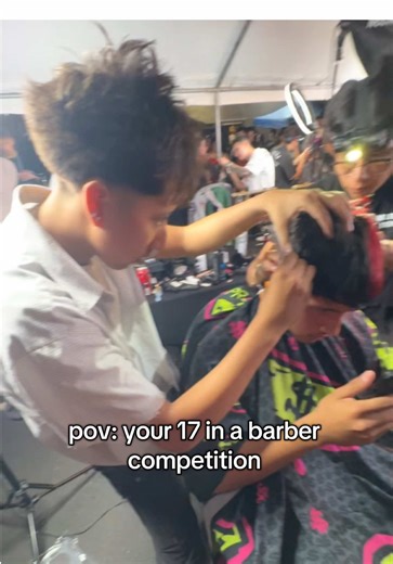 super fun competition, me and my tag team were the youngest ones there by far hope to do soon more🙏🏽🙏🏽#barber #barbercompetition #barberfyp #taperdesign #barbershop