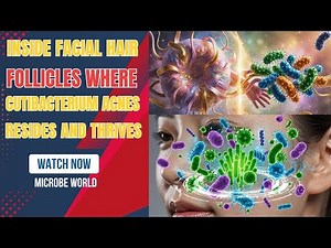 Inside Facial Hair Follicles Where Cutibacterium acnes Resides and Thrives 🌍