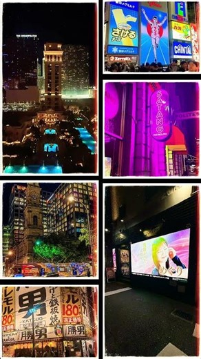 City Nightlights Around the World in 10 Seconds