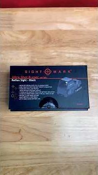 Sightmark Ultra Shot R-Spec Reflex Sight #unboxing #gunshorts #sightmark #optics