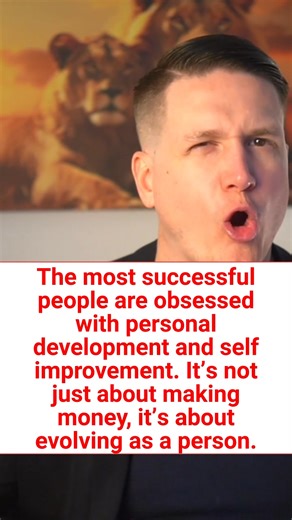 The most successful people are obsessed with personal development and self improvement. It’s not just about making money, it’s about evolving as a person. #success #personalgrowth | The Growth Club