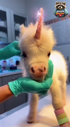 POV: I’m a Vet Caring for a Baby Unicorn 🦄