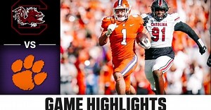 WATCH: Clemson-South Carolina highlights