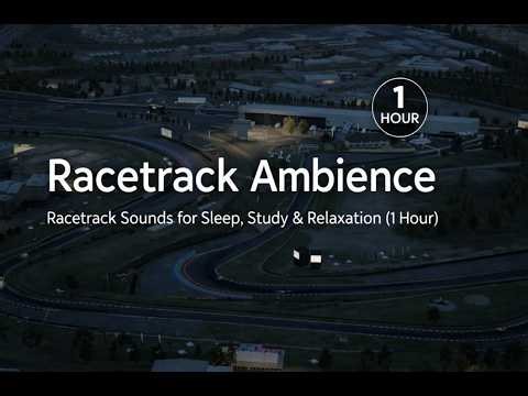 Racetrack Ambience | Racetrack Sounds for Sleep, Study & Relaxation (1 Hour)