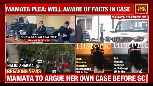 Mamata Banerjee reaches Supreme Court for SIR hearing #ITVideo #MamataBanerjee #WestBengal #SupremeCourt | India Today