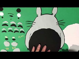【ものづくり】壁面飾り トトロ 中トトロ 小トトロ