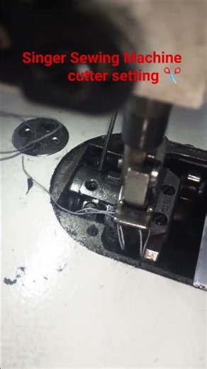 Singer Sewing Machine Cutter Setup | Quick Factory Trick#singersewingmachine #cutter #GarmentFactory