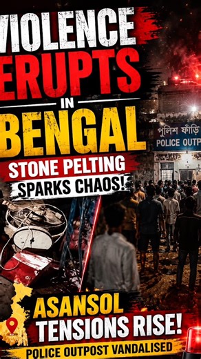 Asansol Violence: Police Station Vandalized Over Loudspeaker Volume!