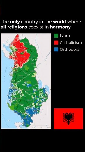 The Only Country Where Three Major Religions Live Together? 🇦🇱 | Albania's Unique Religious Harmony
