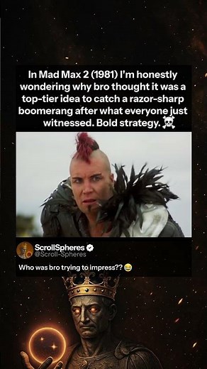 Bro Thought He Was Him - Mad Max 2 (1981)