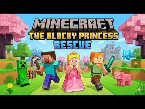 Minecraft: Rescue the Block Princess 👑🛡️ | Minecraft Adventure Animation