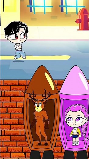 Escape the Underground Coffin Challenge! Help RUMI Stop The DEER | KPop Demon Hunters