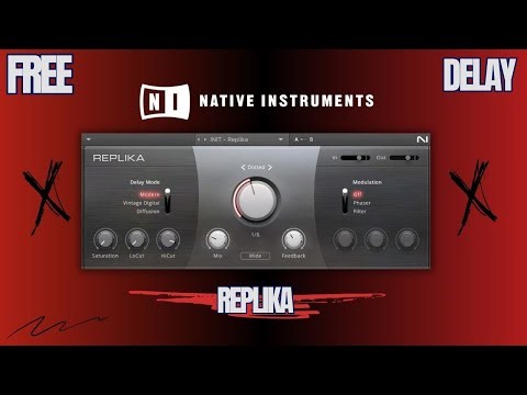 FREE Replika Delay by Native Instrument