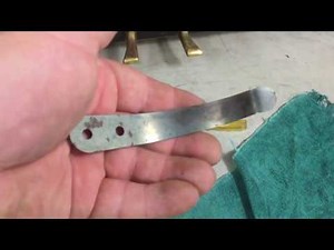 Replacing piano trap springs part 1