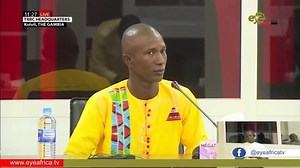 TRRC witness, Njie Manneh on the very powerful juju's his father gave him during the April 11 student demonstration in Brikama-ba. Video credit: Eye Africa TV | What's On - Gambia