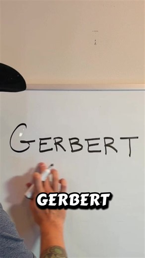 Meaning of 'Gerbert' in conversation