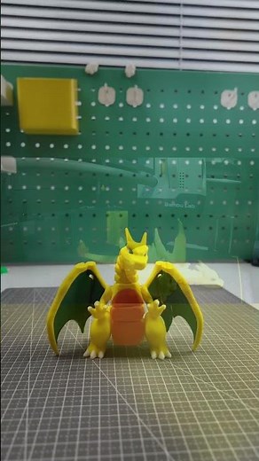 My Awesome 3D Printed Charizard ！(Timelapse ）