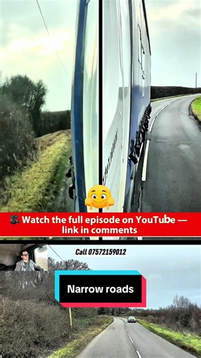 This would fail MOST HGV tests 😬 NO ROOM FOR ERROR HGV training on extremely narrow village roads. One wrong move here = serious fault on test. 🎥 Full lesson on YouTube (link in bio) This clip is a teaser — don’t miss the full breakdown. This would fail MOST HGV tests 😬 #HGVTest #HGVTraining #TruckTok #NarrowRoads